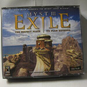 2001 PC Video Game: Myst III - Exile